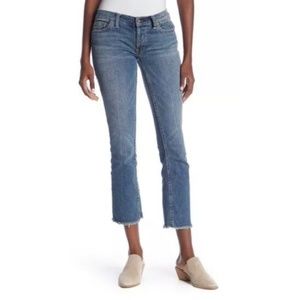 We the Free Raw Austin Hem Button Fly Jean Sz 27